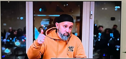 PRE ORDER : Yalla New York Hoodie -Camel/ Black Embroidery