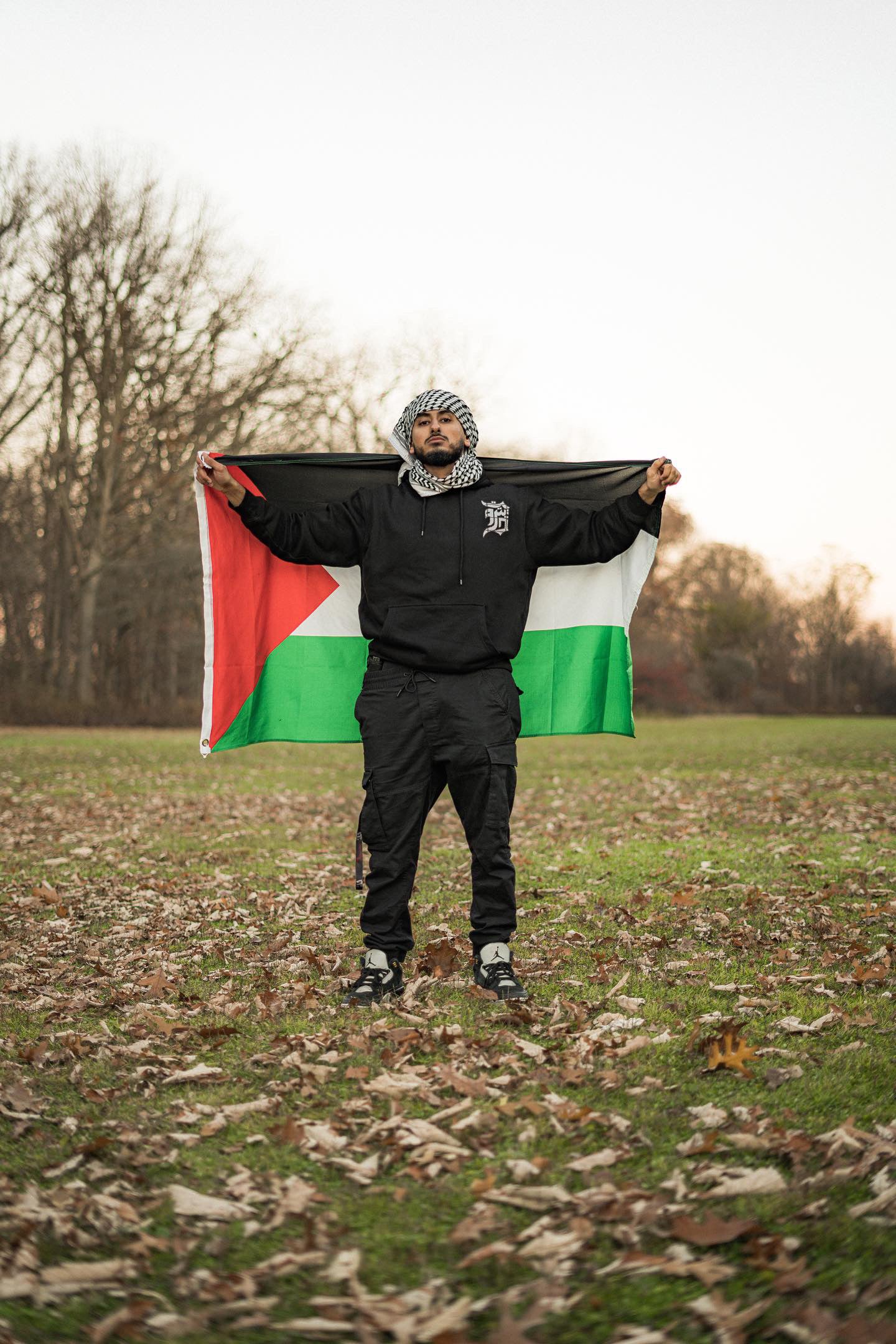 Palestinian Kufiya Detroit Hoodie