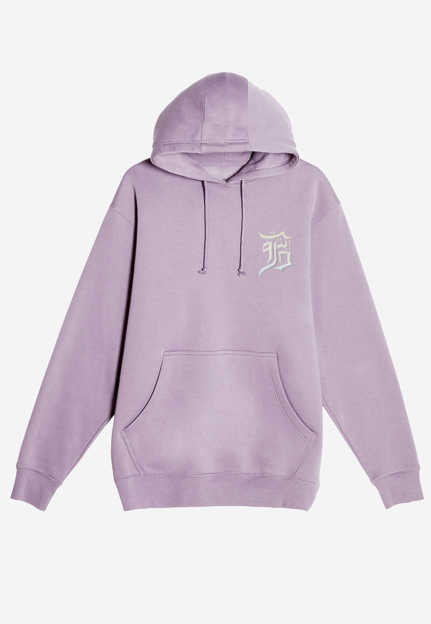 Detroit Arabic Calligraphy Hoodie - Faded Ube