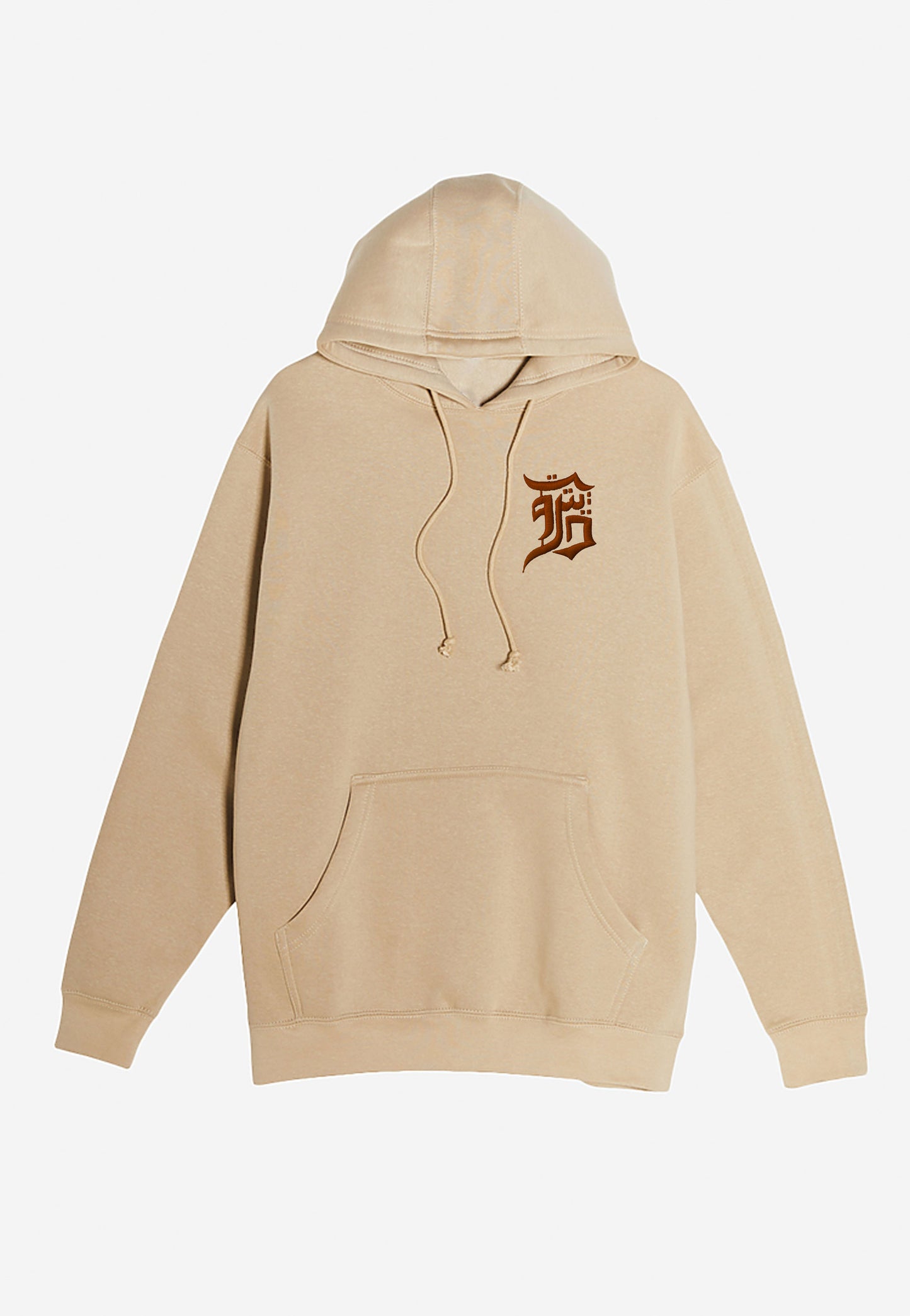 Detroit Arabic Calligraphy Hoodie - Mushroom